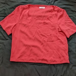 Babaton Randy Blouse M in Freshco Pink